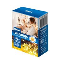 05010929 ULD-S1000-100-SCB-3AA WHITE IP20 DEW Гирлянда светод на бат 3AA (не в-к), Роса, 10м.100 св. Бел