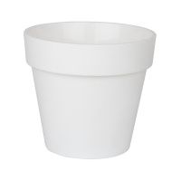 ПР14-10 Протея 1.4л Бело-белый пласт.горш. d14.5 h13  ( 22)