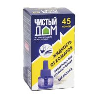 00-00000476 Жидкость от комаров (45 ночей) Чистый дом