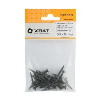 FI017691 Саморезы черные по гипроку к металлу 3,5 х 25 (фасовка 30 шт)