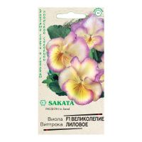 Га014415 Виола Великолепие лиловое F1 Виттрока (Анютины глазки) 5 шт. Саката серия Эксклюзив Н21