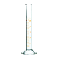 03039532 Мерный цилиндр стекло 25мл на стеклянном основании