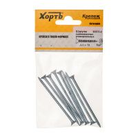 FI017504 Шурупы оцинкованные, универсальные 4 х 70 (фасовка 9 шт)
