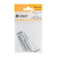 FI017831 Дюбель с крюком 10х5-6х68 (фасовка по 2 шт.)