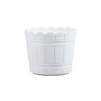 30261LP-01 Кашпо для домашних и уличных растений 12,5 л белый