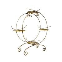 Подставка Напольная Барабан на 4 горшка М0000032-no-bg-preview (carve.photos)