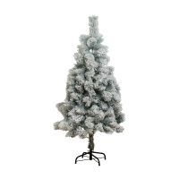 05021338 Елка новогодняя напольная, 150 см, Крымская, сосна, хвоя леска, заснеженная