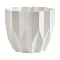 ГоВМ3850 Кашпо Геометрия (2,2л.) Цв. Белый (Арт. КШ-5808)(1х24)