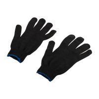 07FI6860 Перчатки вязаные упрочненные ( 5 нитей ) черные х-б