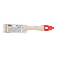 07FI6766 Кисть флейцевая Стандарт, натур.светлая щетина, деревянная ручка  1 (25 мм)