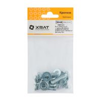 FI017803 Комплект Болт DIN933 8х30,  с гайкой М8 DIN934, шайбой М 8 DIN125, шайбой пруж. М8 DIN127 (5)