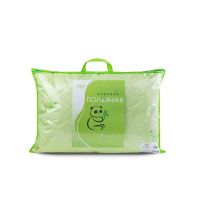 260 Подушка Полезная Бамбук, 50х70 см, наполнитель - полиэфирное волокно, чехол - 100 % полиэстер,