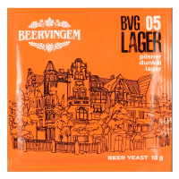 03081419 Пивные дрожжи Beervingem для светлого пива Lager BVG-05, 10 г