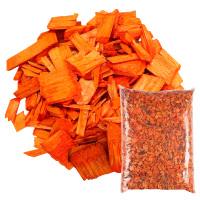 Щепа декоративая (оранжевый) 60 л