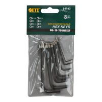 07FI7082 Ключи шестигранные на кольце 8 шт. ( 1,5-6 мм )