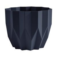 ГоВМ3848 Кашпо Геометрия (2,2л.) Цв. Антрацит (Арт. КШ-5807)(1х24)