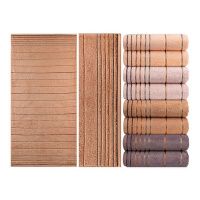 1570 Полотенце гладкокрашеное  махровое, 100% хлопок рис. Фарватер D-272, размер 35 х 70 см, плотность 50