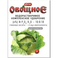 Комплексное водорастворимое удобрение с гуматом  ОРТОН-ОВОЩНОЕ ДЛЯ КАПУСТЫ 20г