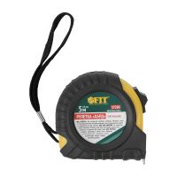 07FI6872 Рулетка прорезиненный корпус Хард 5 м x 19 мм