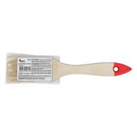 07FI6760 Кисть флейцевая Оптима, натур. cветлая щетина, деревянная ручка 1,5 (38 мм)