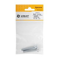 FI017924 Винт с полуцилиндрич. головкой с полной резьбой оцинков. DIN 7985 6х40 2 шт.(фасовка)