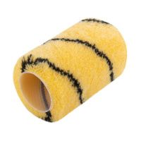 07FI7388 Ролик полиакриловый, бежевый с черной полоской, диам. 40-61 мм  ворс 10,4 мм, 100 мм