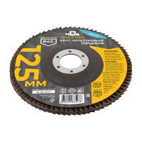 07FI9082 Круг лепестковый торцевой плоский 125 мм  P 40 (MOS)