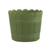 24201LP-02 Кашпо для домашних и уличных растений 7,6 л.зеленый