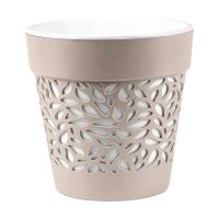 ГоВМ3698 Кашпо Блоссом (8,3л) Цв. Пралине (Арт. КШ-0537)(1х6)