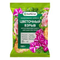 01Би9908 Цветочный взрыв, 100 г, БиоМастер водорастворимое удобрение NDS