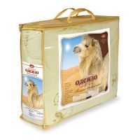 623 Одеяло из верблюжьей шерсти облегчённое 1,5 сп. 140х205, вес наполнителя 150 гр-кв.м. , в чемодане П