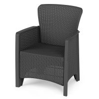 02048646 Кресло Ротанг Лайт (графитовый)