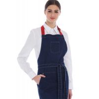 ФАР-007 Фартук джинсовый MONSAN