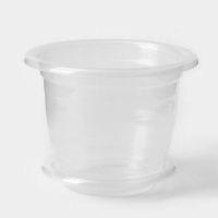 04Го1859 Горшок цветочный для орхидеи с поддоном 2 л (прозр.)