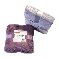 778 Плед флисовый с напечатанным узором на поверхности, 100 % п-э, в инд. ПВХ упаковке, размер 150х200..