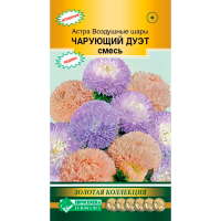 Астра ВОЗДУШНЫЕ ШАРЫ Чарующий Дуэт, густомахровая (0,1гр) Астра ВОЗДУШНЫЕ ШАРЫ Чарующий Дуэт, густомахровая (0,1гр)