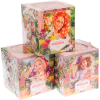 Крышка Твист-офф III-82 Москвичка (сувенирная коробочка 10шт.) Русские Просторы(1х10х36) 2024г