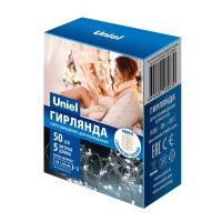 05010927 ULD-S0500-050-SCB-2AA WHITE IP20 DEW Гирлянда светод на бат 2AA (не в-к), Роса, 5м. 50 светодиодов