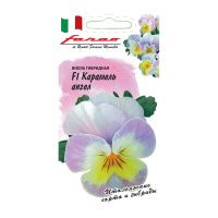 Га014502 Виола Карамель ангел F1, Виттрока (Анютины глазки) 7 шт. серия Фарао