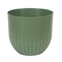 А13-32 АЛЬФА НЕФРИТ  пласт.горш.  с вкладкой, д. 13 н.12,5