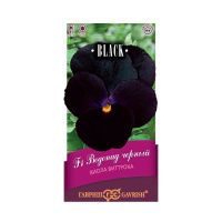 Га014423 Виола Водопад черный F1 Виттрока (амп.) (Анютины глазки) 4 шт. серия Блэк