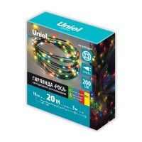 05010932 ULD-S2000-200-DGA MULTI IP20 DEW Гирлянда светодиод Роса, 20м. 200 светодиодов. Разноцв