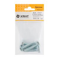 FI017883 Болт 6-гранная головка (полная резьба) М10 х 40 DIN933 (фасовка 4 шт.)