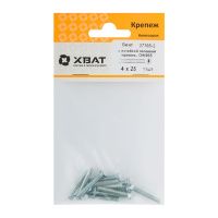 FI017936 Винт с потайной головкой с полной резьбой оцинкованный DIN 965 4х25 11 шт.(фасовка)