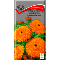 Календула махровая Оранжевый король (ЦВ ) (1) 1гр Календула махровая Оранжевый король (ЦВ ) (1) 1гр