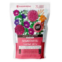 01Ба4993 Пробиогранулы ГУМИ-ОМИ Садовые цветы, гранулированное удобрение, 0,8 кг
