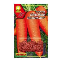 02Аэ1058 Морковь Красный великан 300шт (Драже)