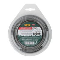 07FI8853  Леска для садовых триммеров армированная алюминием Круглая 2,4 мм х 15 м