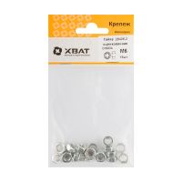 FI017956 Гайка оцинкованная М6 ( фасовка 19 шт ) DIN 934