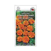 02Зо0519 Бархатцы Чемпион пламя